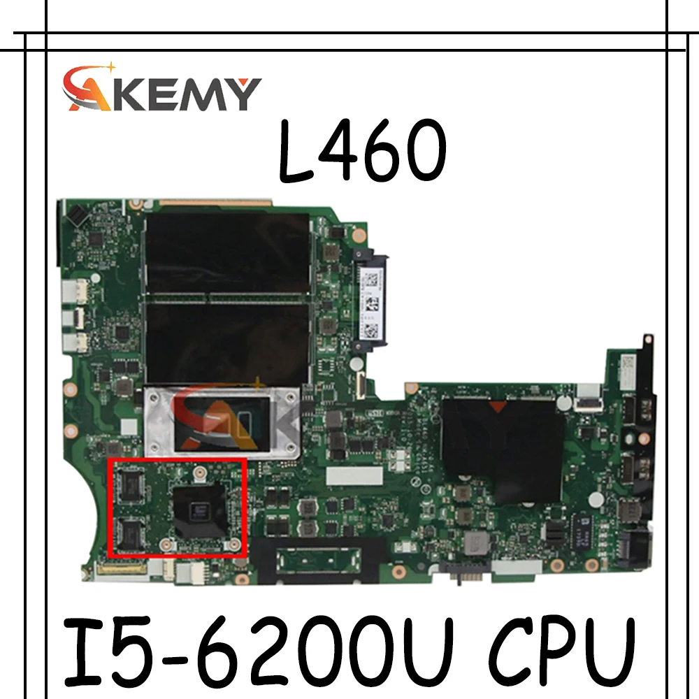 

Материнская плата для ноутбука ThinkPad L460 CPU I5-6200U % Test ok