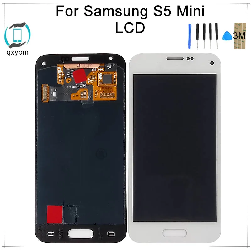 Super OLED 4 5 "для SAMSUNG Galaxy S5 Mini G800 G800F G800H ЖК-дисплей с кодирующий преобразователь