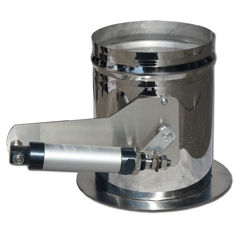 Пневматический клапан из нержавеющей стали стопорный трубопровода