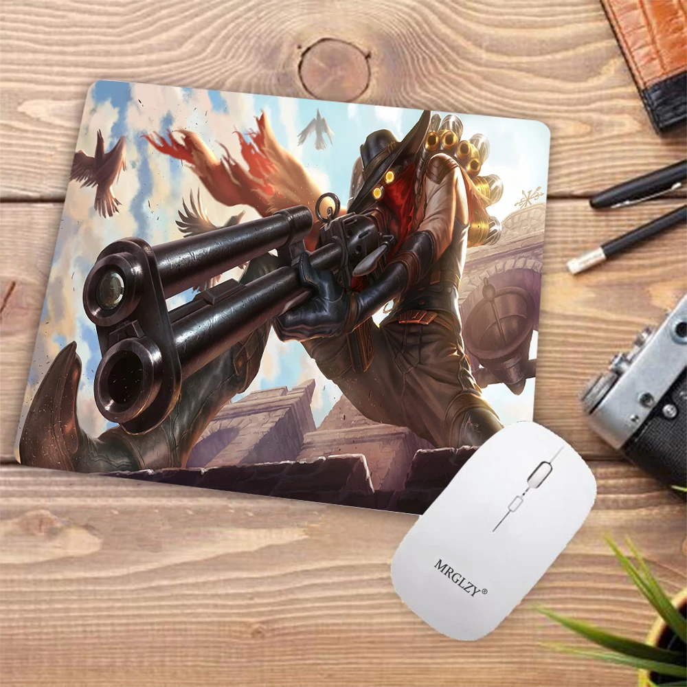 Jhin League of Legends tiger игровая дешевая мышь эргономичный коврик для мыши эргономичная
