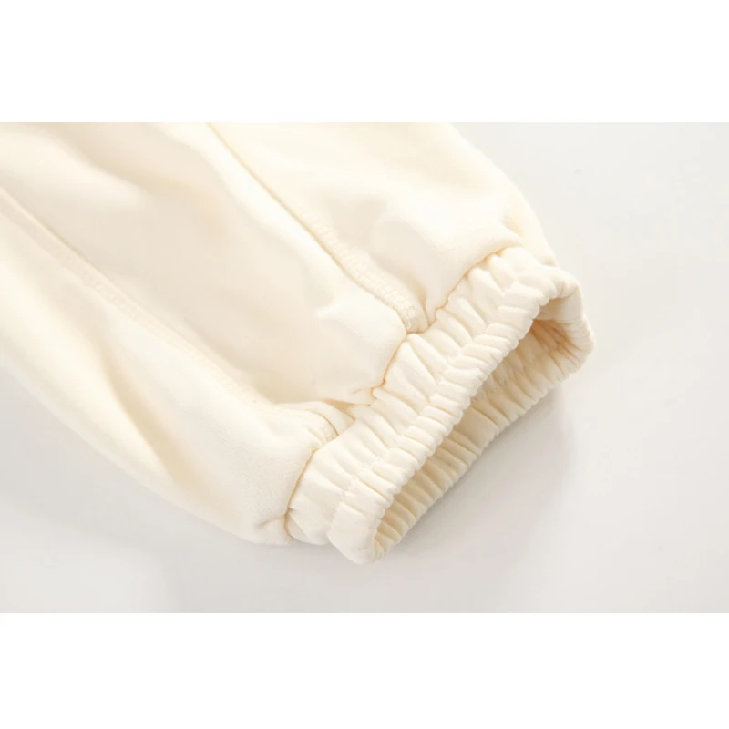 

Off White Hiphop Pants Women's Harem Pencil High Street Fashion Sportspants 2021 Waist Elastic Drawstring Lace Up Ins Sweatpants