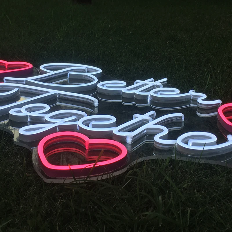 Пользовательские неоновая вывеска для организаций и магазинов светильник s