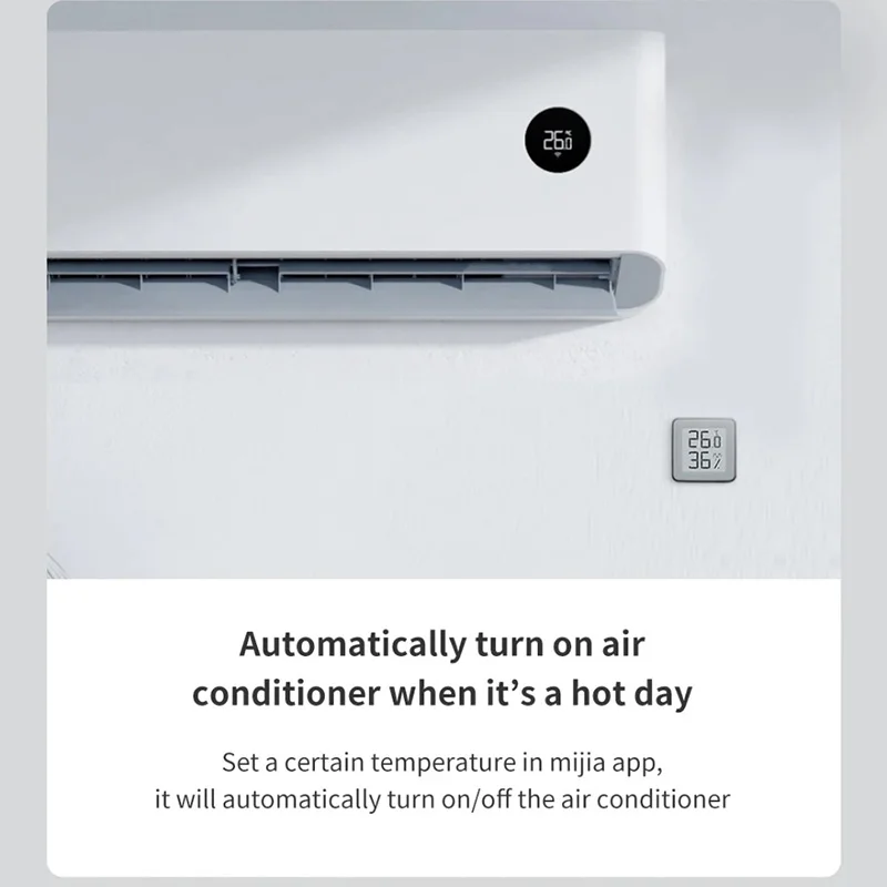 

2020 Newest YouPin MMC E-Ink Screen Smart Bluetooth 2.0 Thermometer Wireless Smart Electronic Digital Hygrometer Humidity Sensor