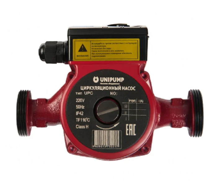 UNIPUMP UPC 25-40 180 (8) Насос циркуляционный отопления с накидными гайками | Обустройство