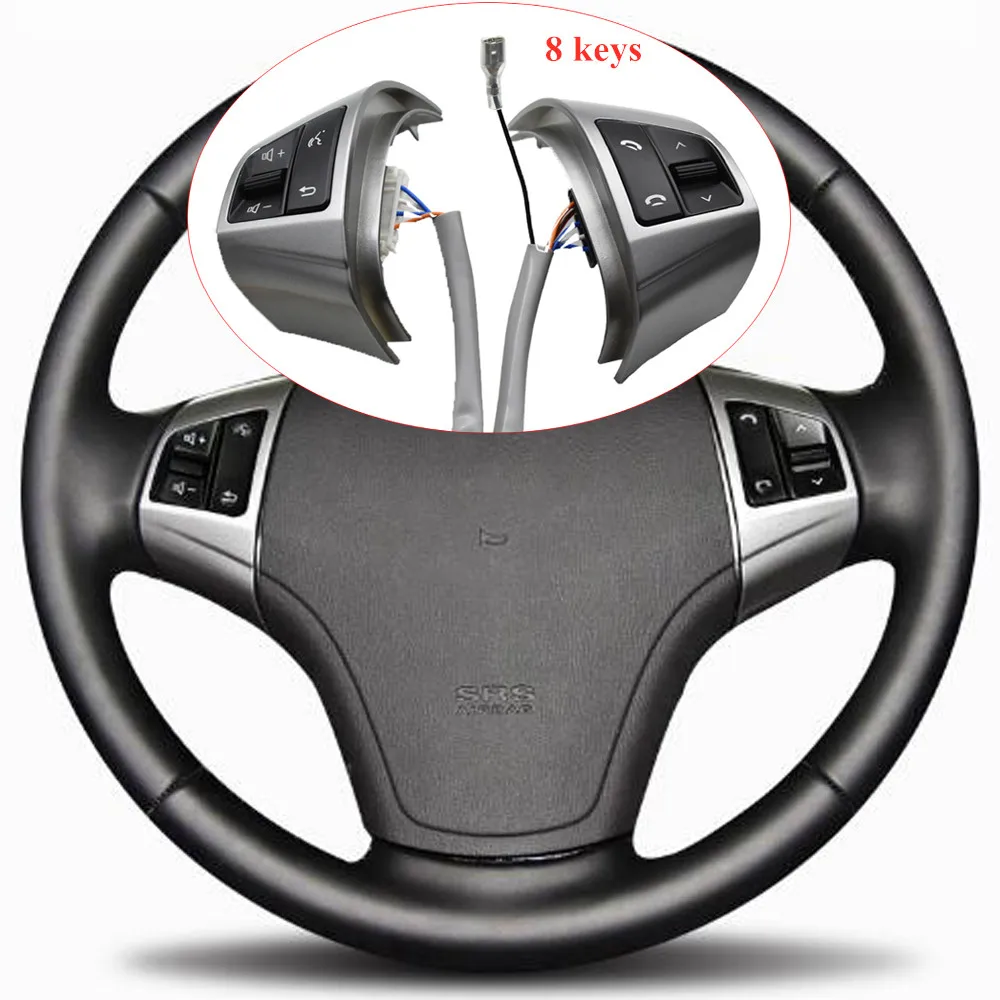 

Кнопка рулевого колеса с 8 кнопками для Hyundai Elantra 2008-2015, кнопка управления громкостью аудио, музыкой, переключатель, Замена автозапчастей