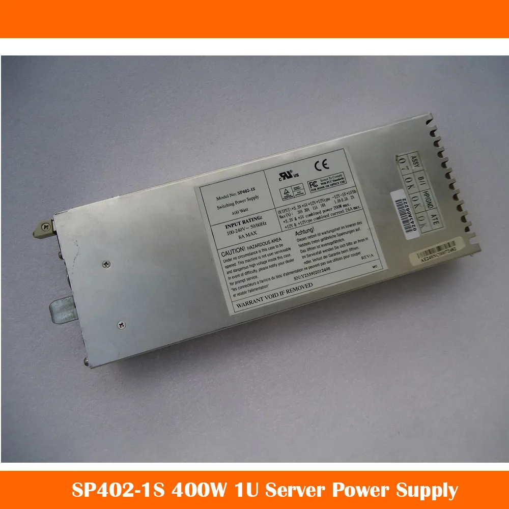 100% Working For Supermicro SP402-1S 400W 1U Hot-swappable Server Power Supply  Will Fully Test Before Shipping