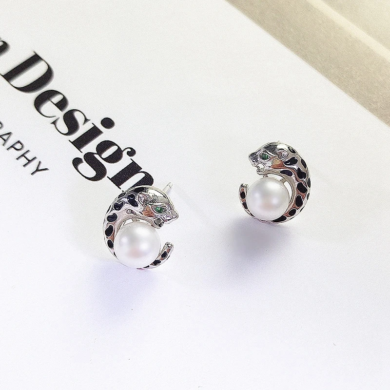 

Женские серьги с искусственным жемчугом, серебро 925 пробы