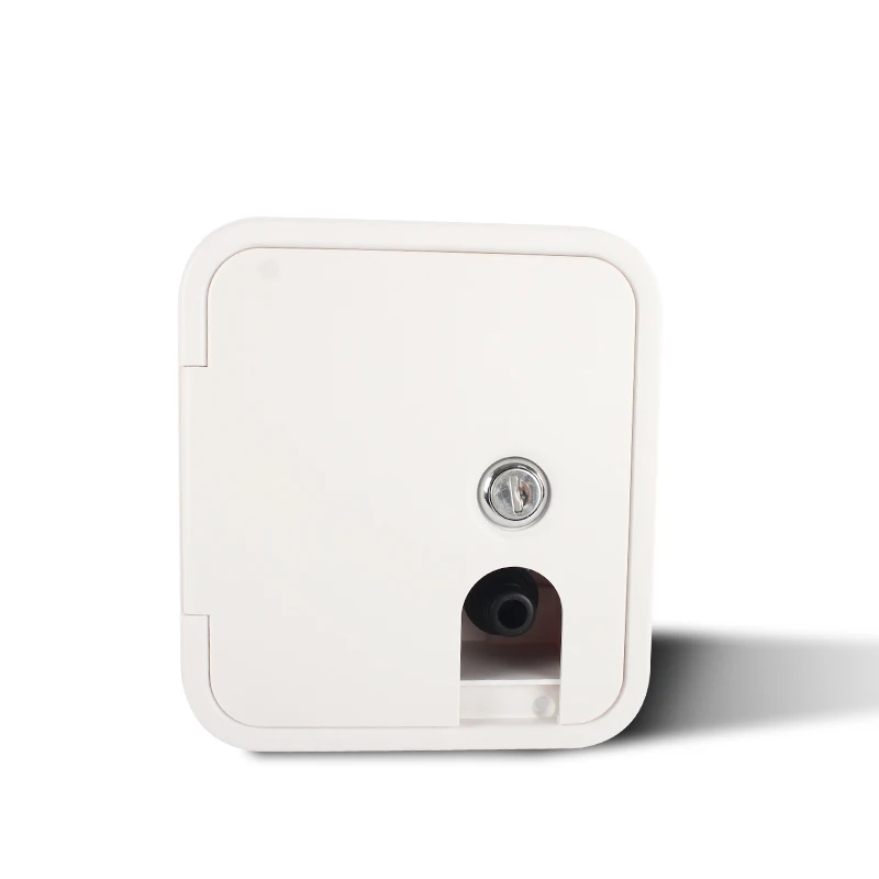 Белый Carded Gravity/пластмассовый Вход воды Люк караван аксессуары для кемпера