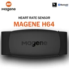 Монитор сердечного ритма Magene Mover H64, Bluetooth 4,0 ANT + датчик magene с нагрудным ремнем, аксессуары для компьютера и велосипеда, спортивный ремешок