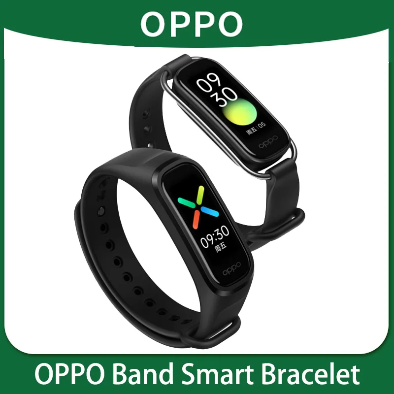 OPPO Band Bluetooth sports bracelet, running record swimming heart rate sleep waterproof oppo smart bracelet