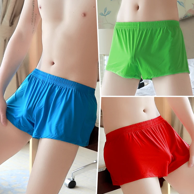 

Мужские трусы-боксеры Soutong ice, ультратонкие дышащие спортивные трусы-боксеры, мужское нижнее белье