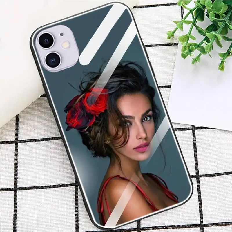 

Elegant Lady Phone Case Shell Back For Iphone 12 11 PRO MAX X XS XR 4S 5S 6S 7 8 PLUS SE 2020 Cases Cover