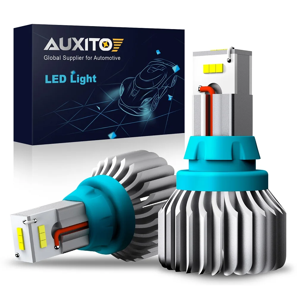 AUXITO 2x T15 светодиодный Canbus без ошибок W16W 921 912 CSP автомобильный резервный фонарь для