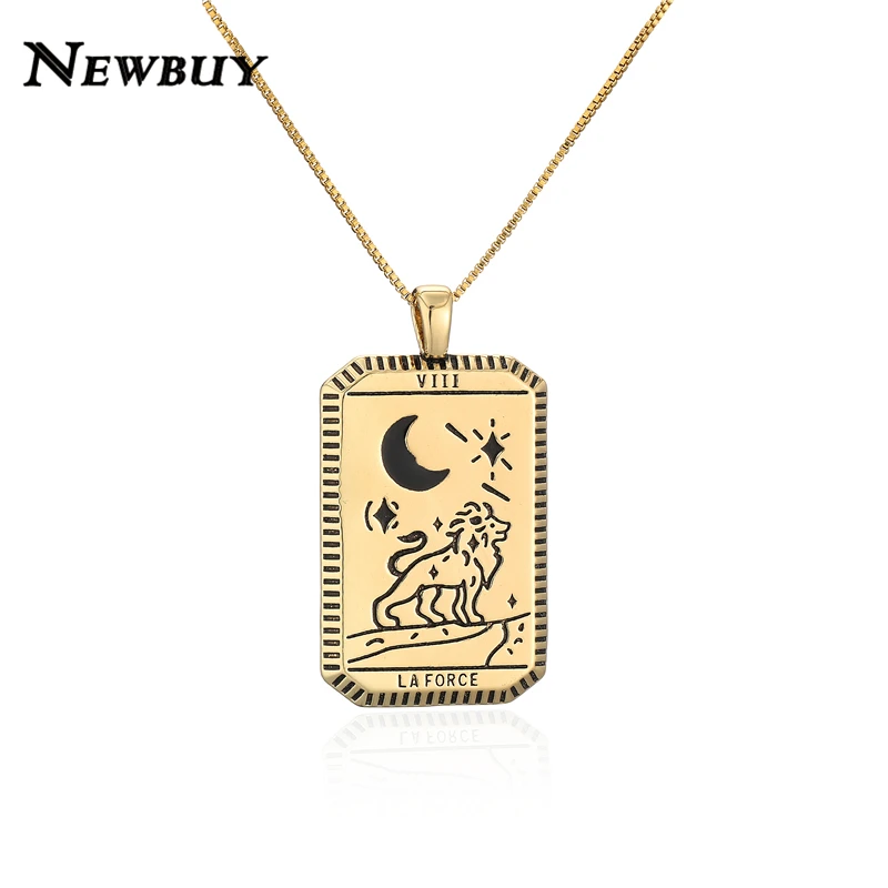 Модные геометрические ожерелья золотого цвета из меди большого размера с