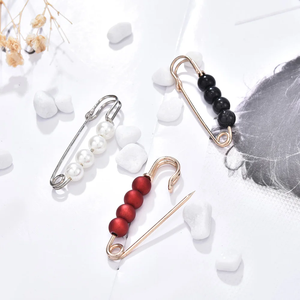 Брошь на талию для юбки с антибликовым покрытием Золотая брошь жемчугом бабочкой