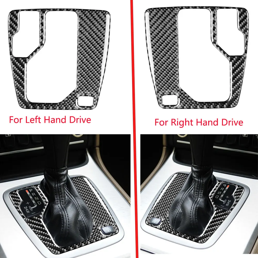 

Carbon Fiber Gear Shift Control Panel Interior Trim Sticker For Volvo XC90 03-14