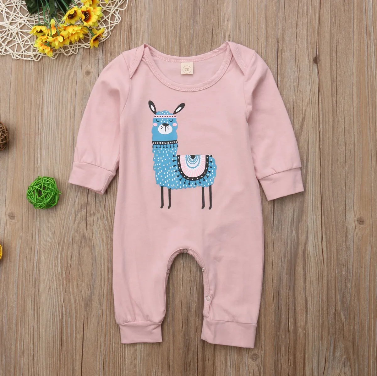 Милый комплект одежды для новорожденных маленьких девочек розовая парка девочки