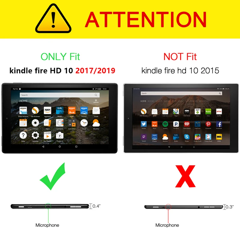 Чехол для планшета для Amazon Kindle Fire HD 10 9 поколения чехол для Kindle Fire HD 10 Чехол+ пленка