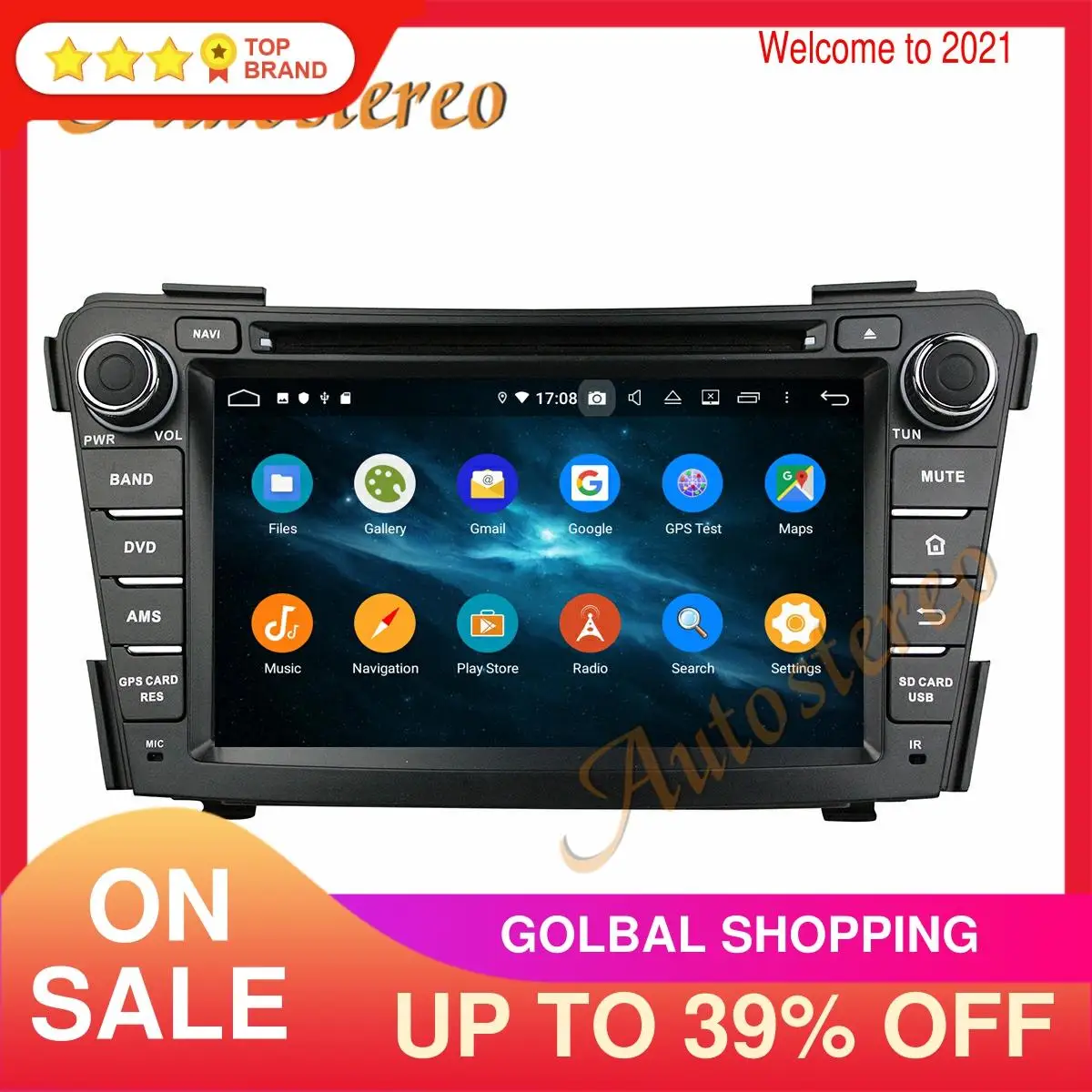 Android10.0 PX5 PX6 автомобильный CD DVD плеер GPS навигация для HYUNDAI I40 2011 2016 Авто Радио Стерео