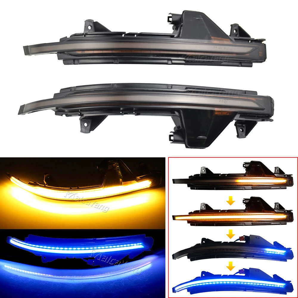 Светодиодный динамический поворотный сигнал потоковый последовательный