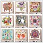 Алмазная живопись 5D сделай сам, особый алмаз, животное, цветок, вышивка крестиком, мозаика, украшение для дома