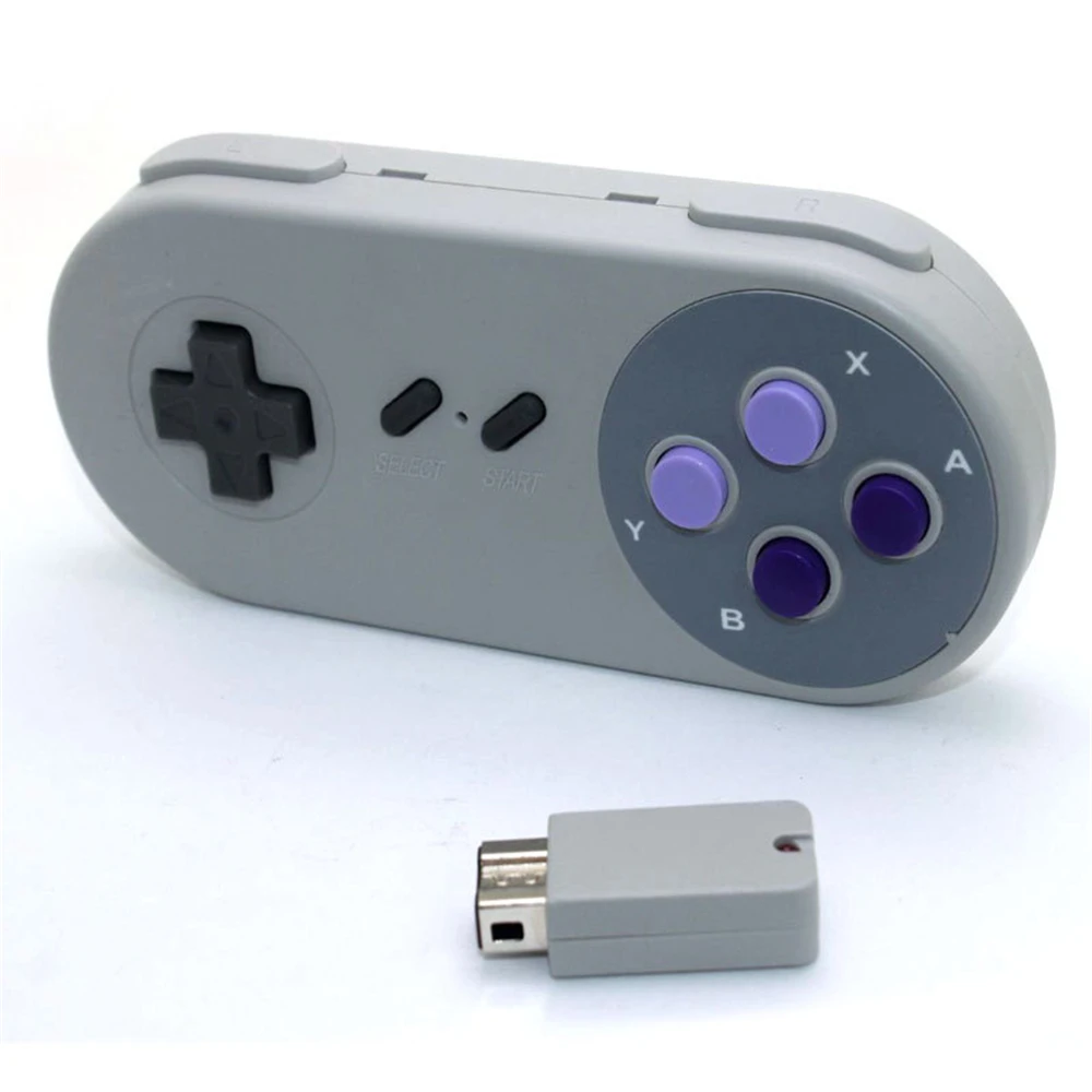 Беспроводной геймпад USB игровой контроллер Джойстик SNES 2 4G для Windows PC MAC Raspberry Pi