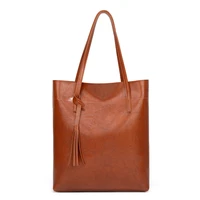 spring new fashion tassel tote bag
