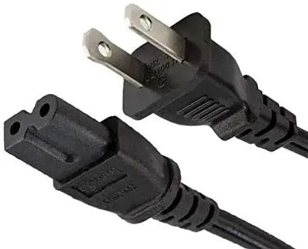 

Power Cord 15ft 18 AWG 2-Slot for Polarized Notebook