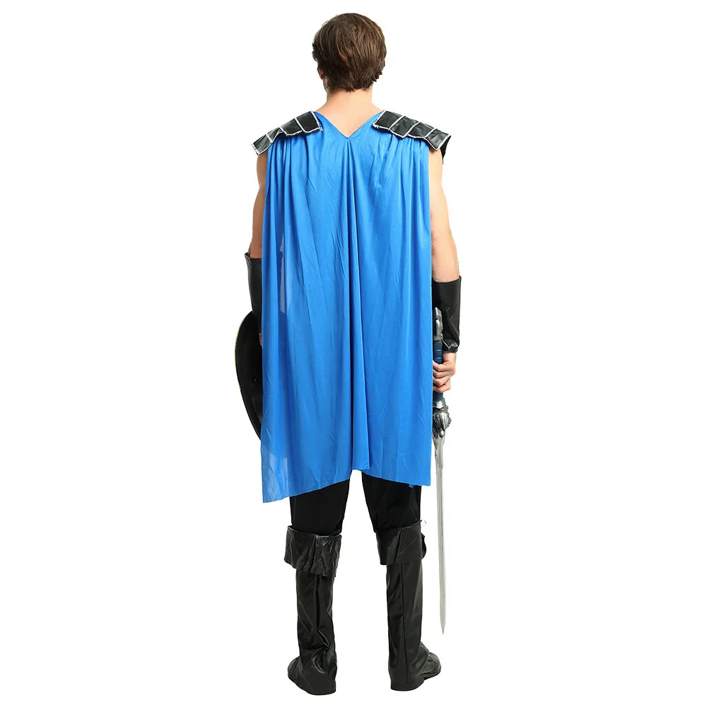 Карнавал Пурим на Хэллоуин для вечерние старинный воин Гладиатор рыцарь Юлиус