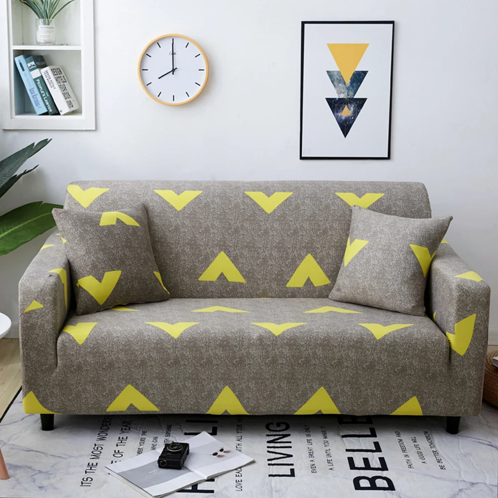 Чехол для дивана растягивающийся полноразмерный секционный чехол 1/2/3/4 места