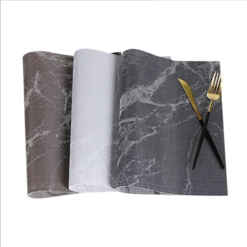 Коврик под мрамор из ПВХ для отеля коврик еды в западном стиле нескользящий