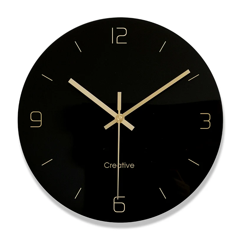 

Creative Luxury Wall Clock Modern Design Silent Quartz Digital Wall Clock Vintage Nordic Zegar Scienny Home Decoration ZB50WC