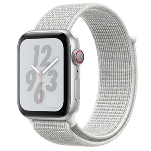 flash white Нейлоновый ремешок для Apple Watch band 42 мм 38 мм iWatch 4 band 44 мм 40 мм Браслет спортивная петля ремешок для часов correa ремень дышащий - Цвет ремешка: flash white