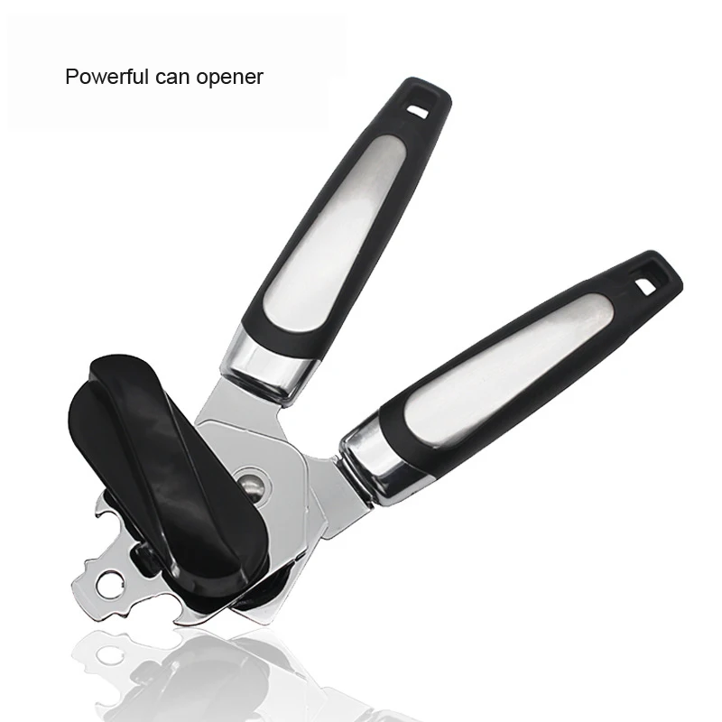 

Высококачественный консервный нож из нержавеющей стали Профессиональный Эргономичный ручной консервный нож боковой резки Ручной консерв...