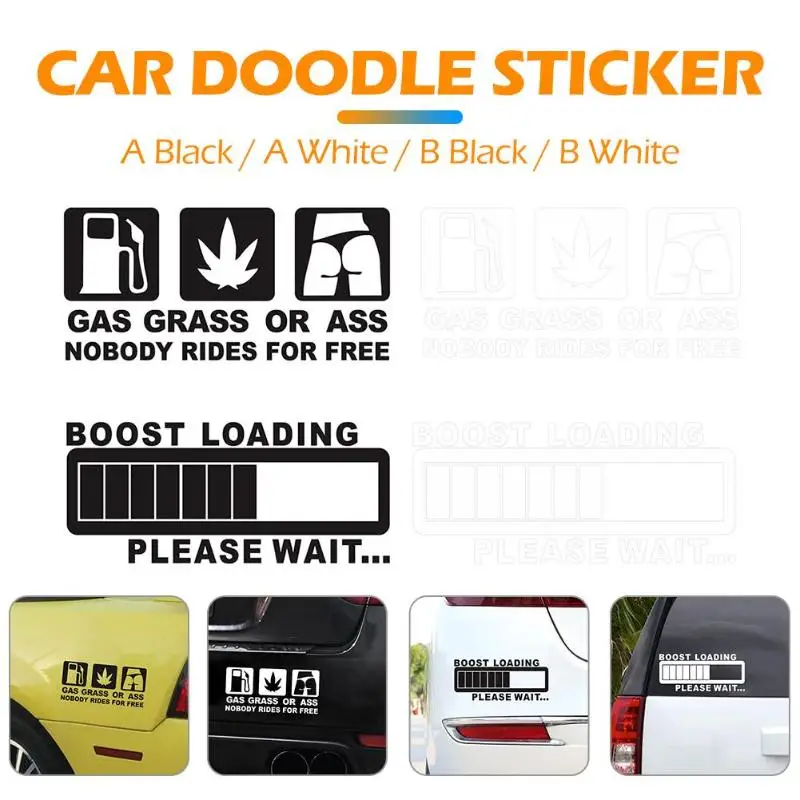 Горячая продажа Автомобильная наклейка Классическая нежная текстура забавные