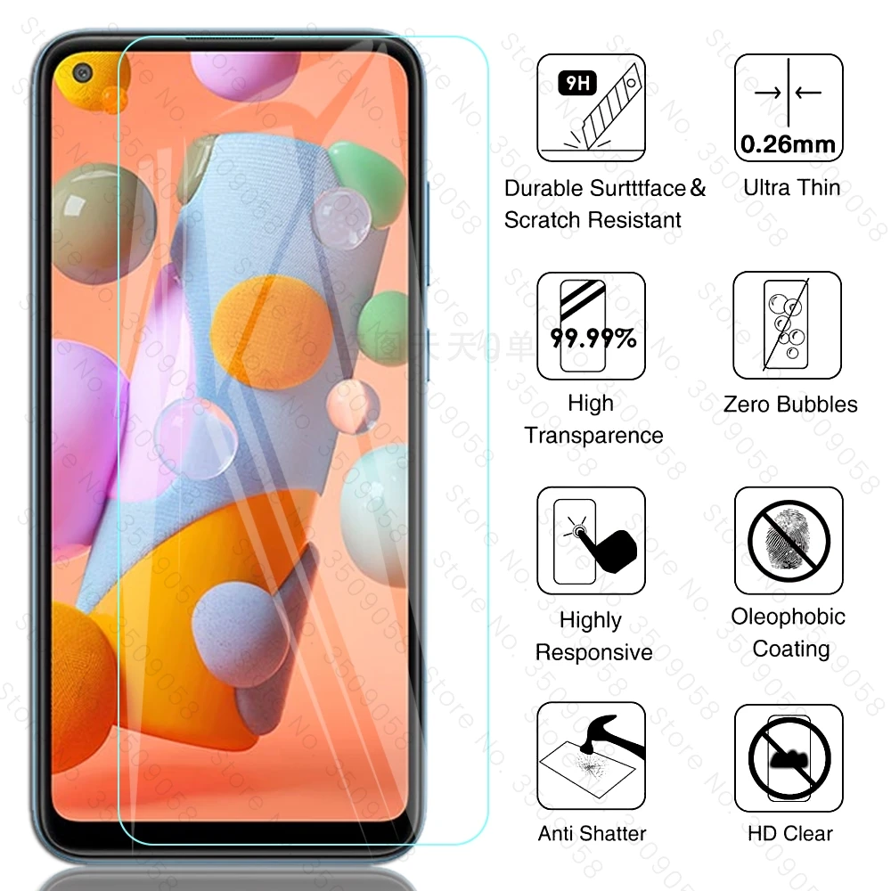 1/2/3 шт. Защитное стекло для экрана samsung galaxy a01 a 01 01a 2020 sm-a015f/ds 6 4 ''smartfone tremp