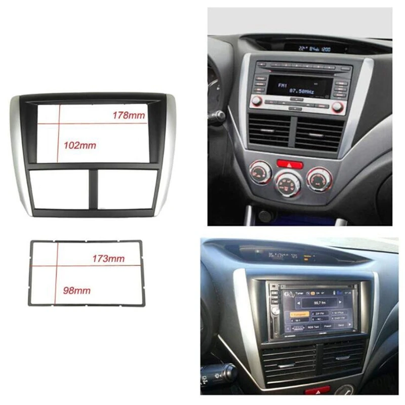 Двойной Din автомобильный радиоприемник для Subaru Forester 2008-2012 автомобильные