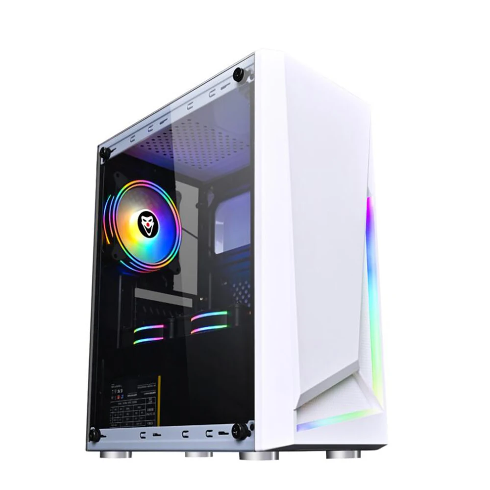 Игровой чехол IXUR Mid Tower MicroATX для ПК панель из закаленного стекла вход/выход