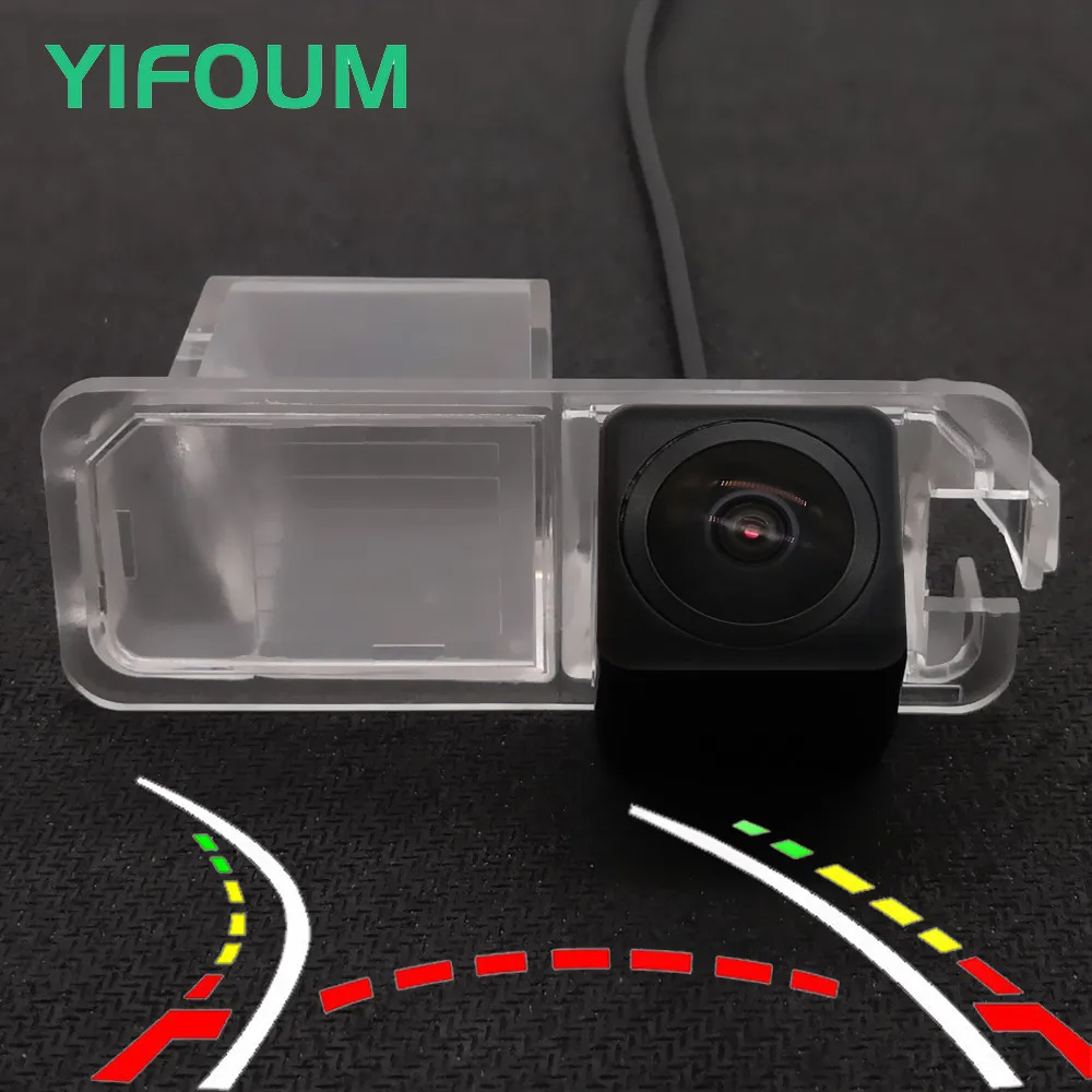 

AHD Fisheye Starlight Dynamic Trajectory Car Rear View Camera For Volkswagen VW Polo V (6R) Golf 6 VI Passat CC Magotan Scirocco