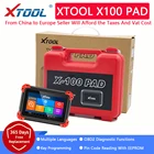 2020, диагностический инструмент XTOOL X100 PAD, профессиональный программатор автомобильных ключей X100 Pad со специальной функцией, бесплатное обновление онлайн, срок службы