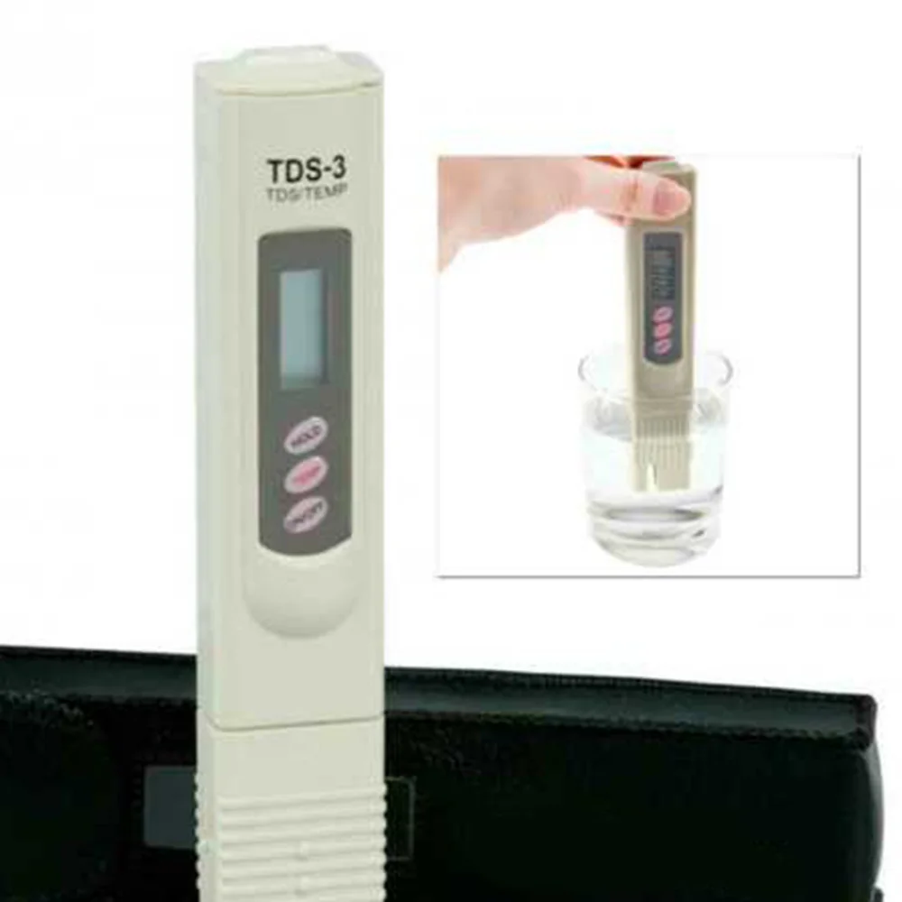 Переносной цифровой Измеритель проводимости Воды в виде ручки измеритель