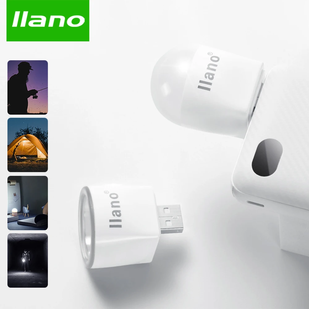 USB гаджеты LLANO светодиодная лампа 5 в 1 Вт/1 Вт портативная мини для ноутбука