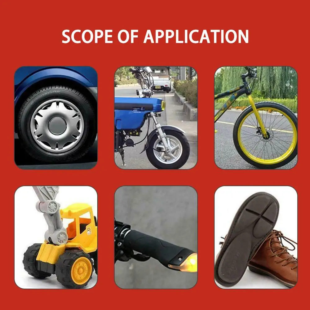 Новая разработка 30 мл/бутылка клей для ремонта автомобильных шин наклейка