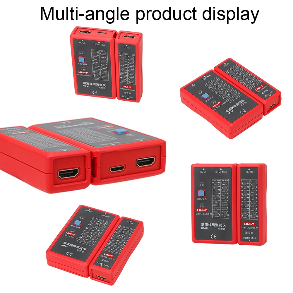 

Portable Cable Tester Automatic Shutdown Breakdown Test Handheld UT681 for Professional Check Wire Plastic Computer Detector