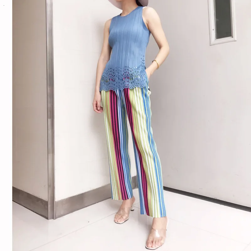 LANMREM 2020 новая весенняя модная женская одежда в винтажном стиле плиссированные