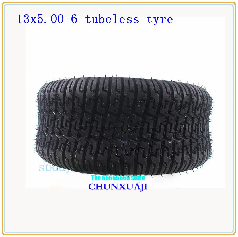 13-inch tubeless tires 13X5.00-6 vacuum tire for Electric scooter wheel mower ATV beach car Go-kart tyres | Автомобили и