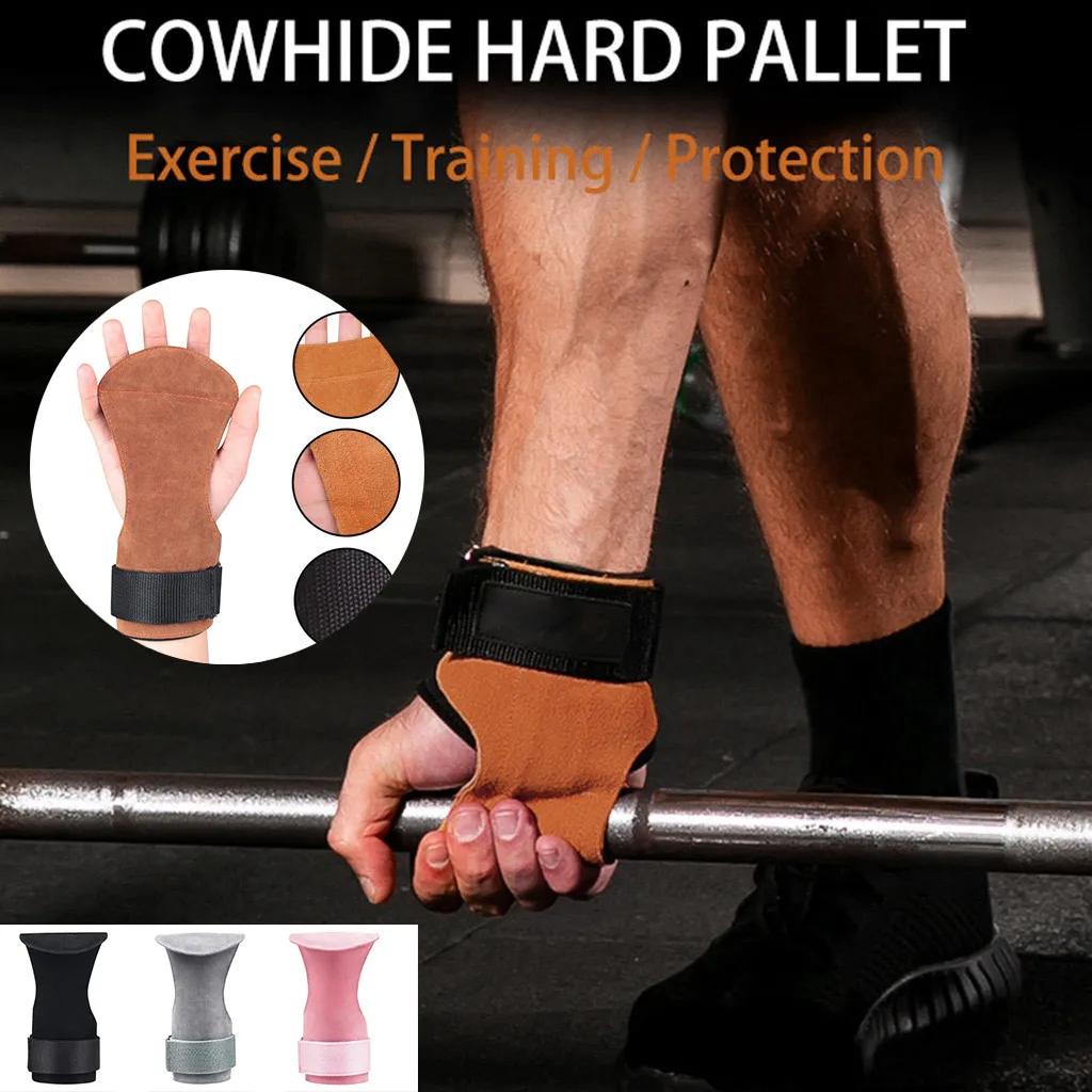 Перчатки для тяжелой атлетики накладки фитнес-захвата поддерживающие запястья