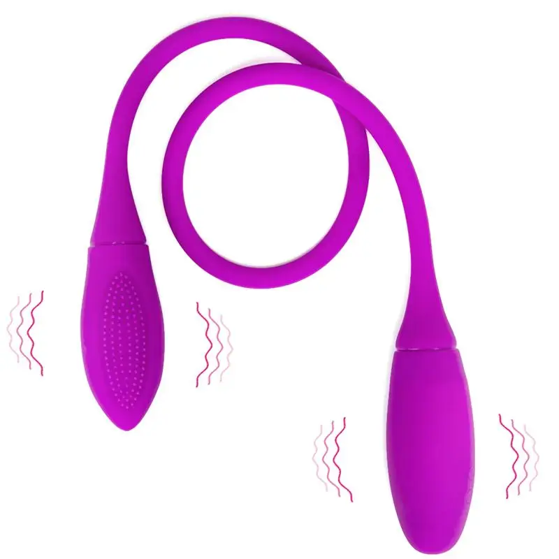 Водонепроницаемый яйцо вибратор двойной фаллоимитатор экстремального размера