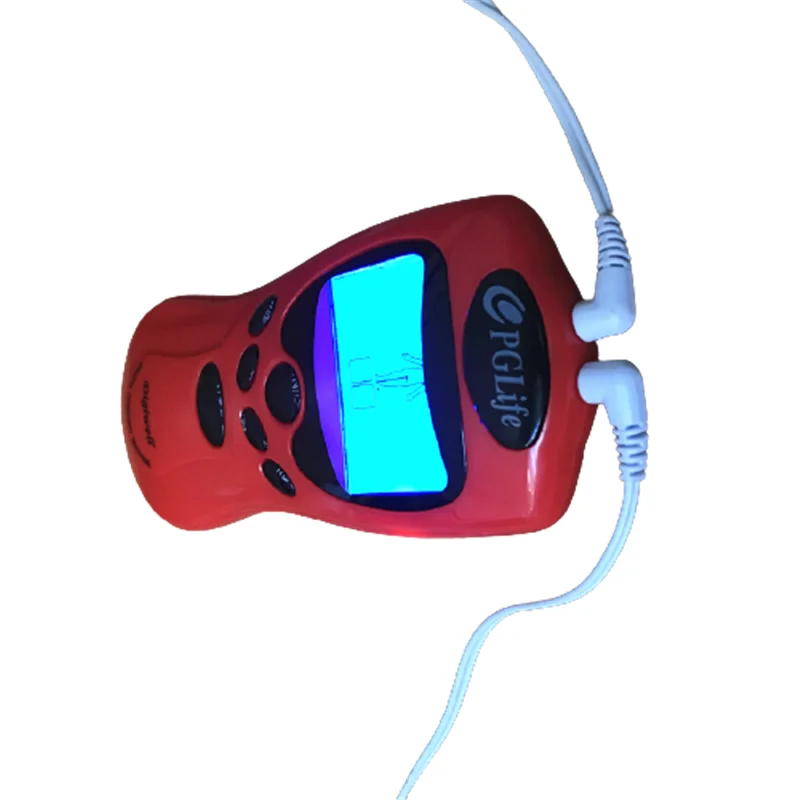 Уход за здоровьем двойной выход Электрический массажер десятки единиц