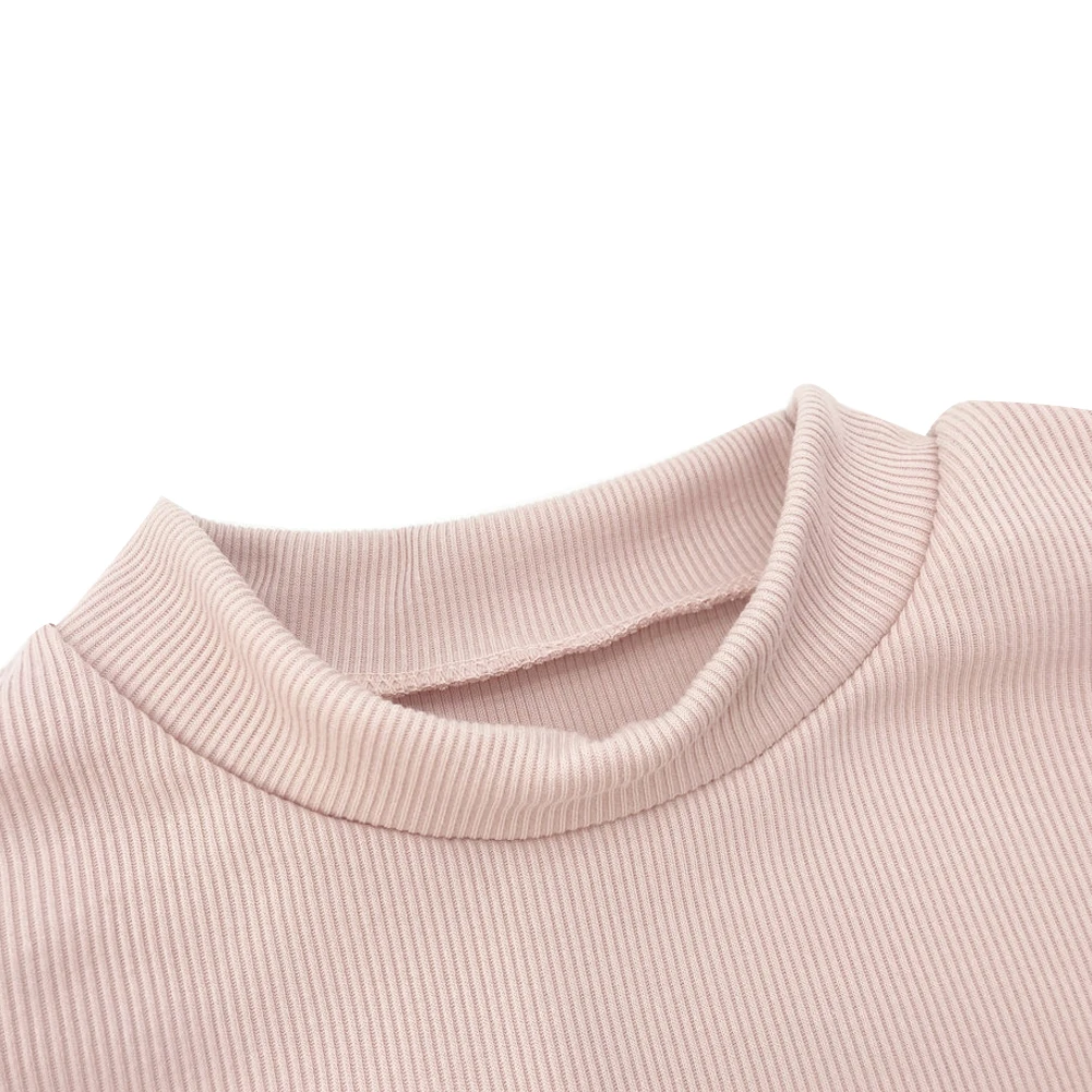 

Fashion Solid Color Tops Girls Slim Pullover Summer Casual Clothes Women Summer Shirts Solid Color Butterfly Sleeve Blouses Tops